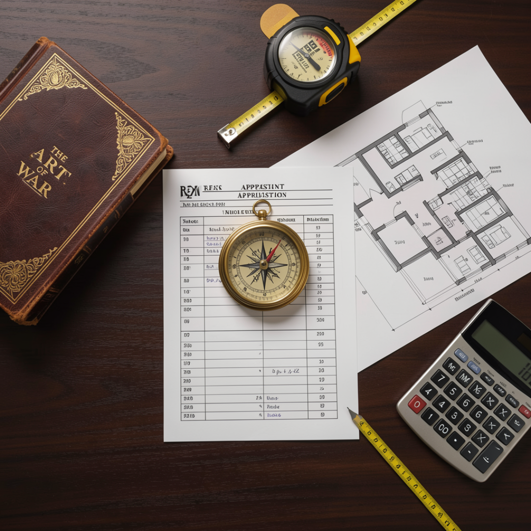 A Arte da Guerra na Avaliação Imobiliária.